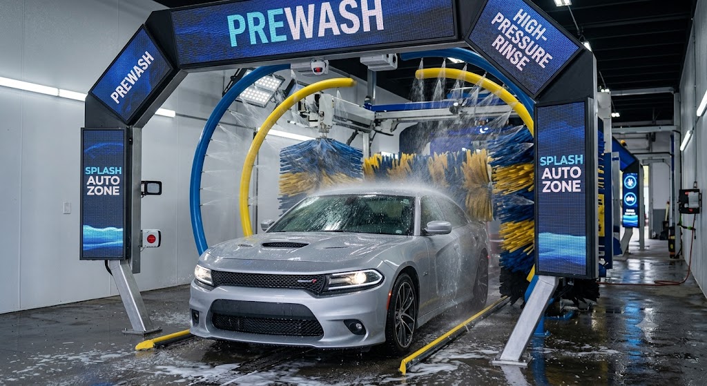 splash auto zone car washing and detailing car wash abu djabi