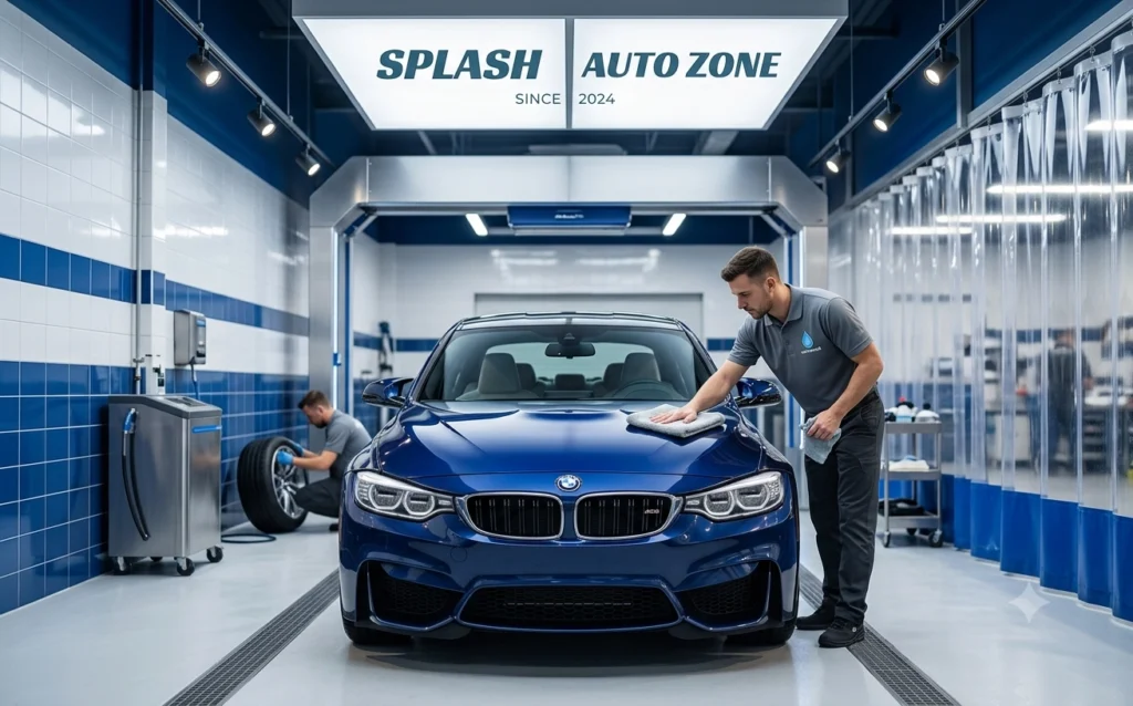 splash auto zone car washing and detailing car wash abu dhabi